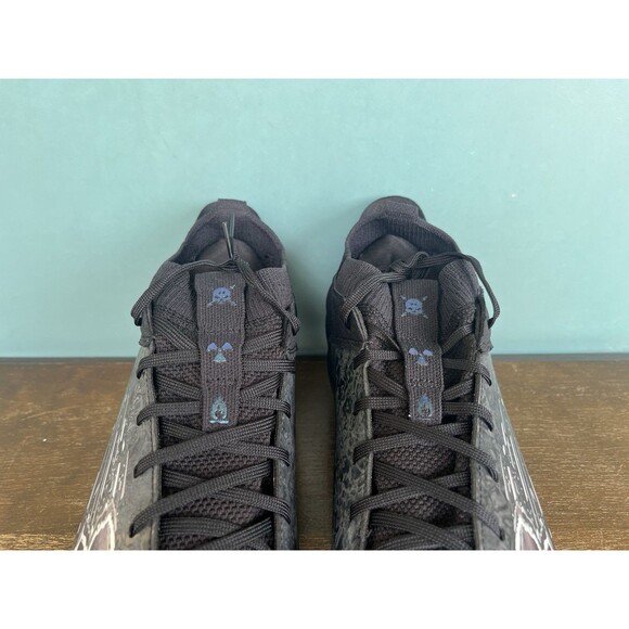 Under Armour Blur 2 MC Suede Black Football Cleats Men's Size 13 3027978-001 - Picture 8 of 11